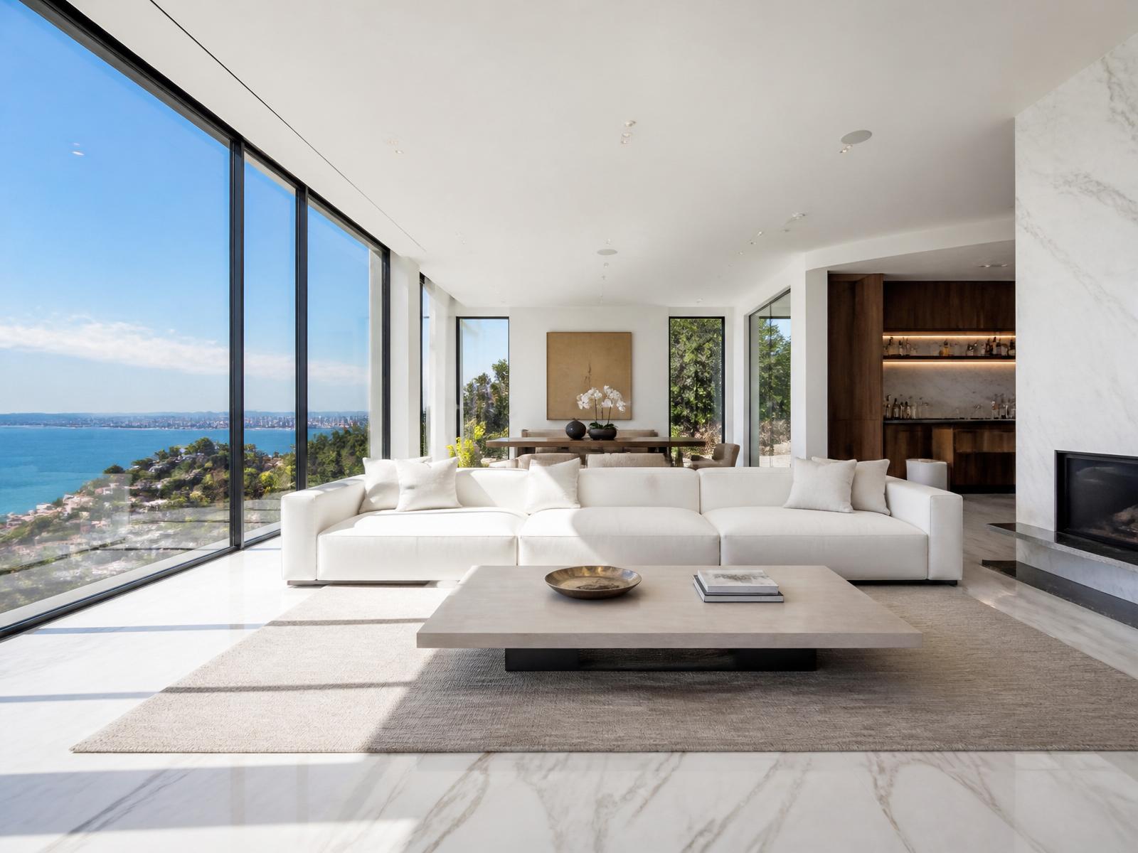 Immaculate luxury living room